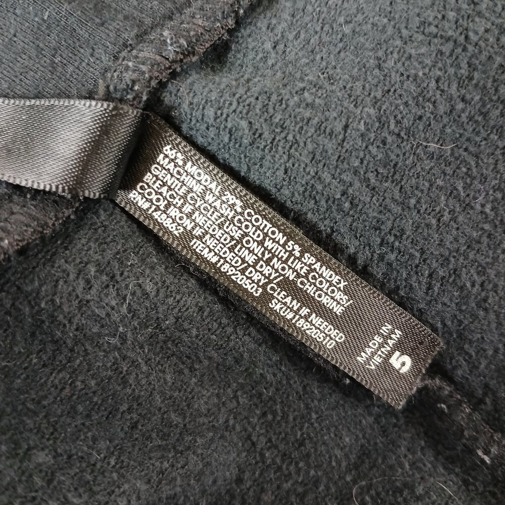 Torrid Full-Length Fleece-Lined Pocket Legging 5 black stretch plus comfy lounge - Picture 5 of 14